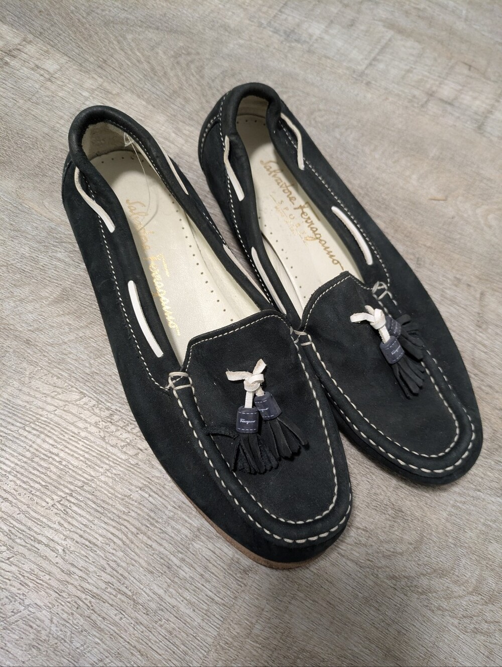 Salvatore Ferragamo Sport Vintage Loafers Size 6